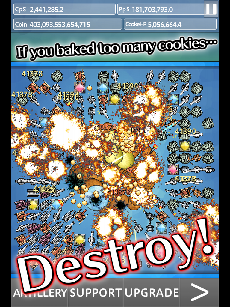 Cookie Breaker!!! Game Screenshot
