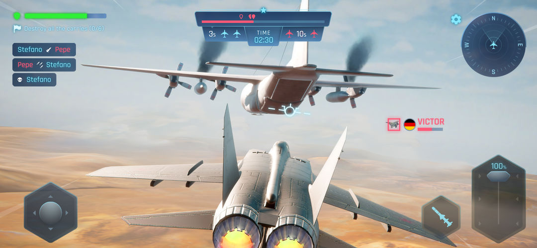 Maximum Air Clash ภาพหน้าจอเกม