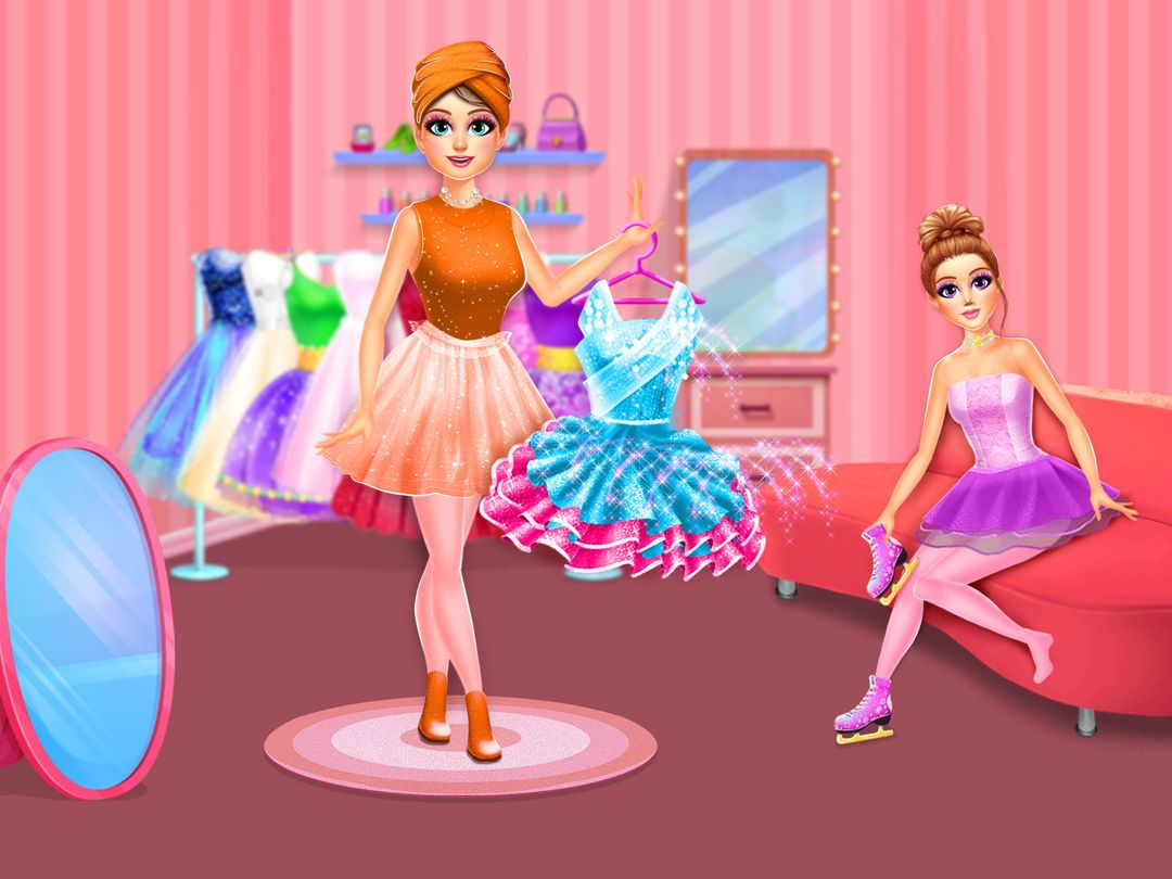 Screenshot of Ice Skating Ballerina Dress Up And Dance