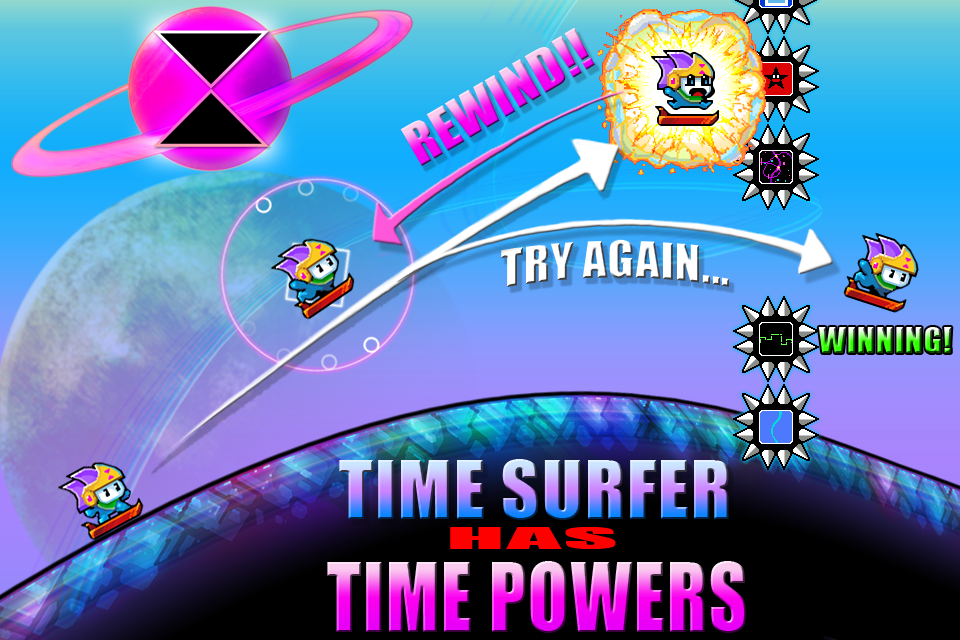 Screenshot of Time Surfer