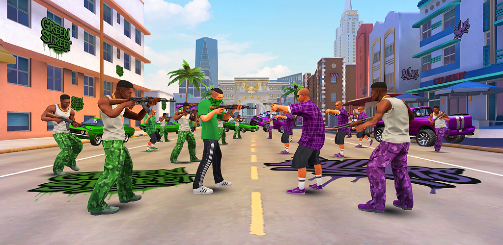 Banner of Gangs Fighter 