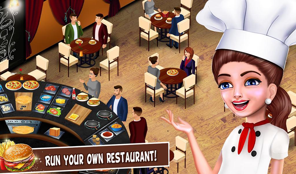 Chef Restaurant Cooking Games Game Screenshot