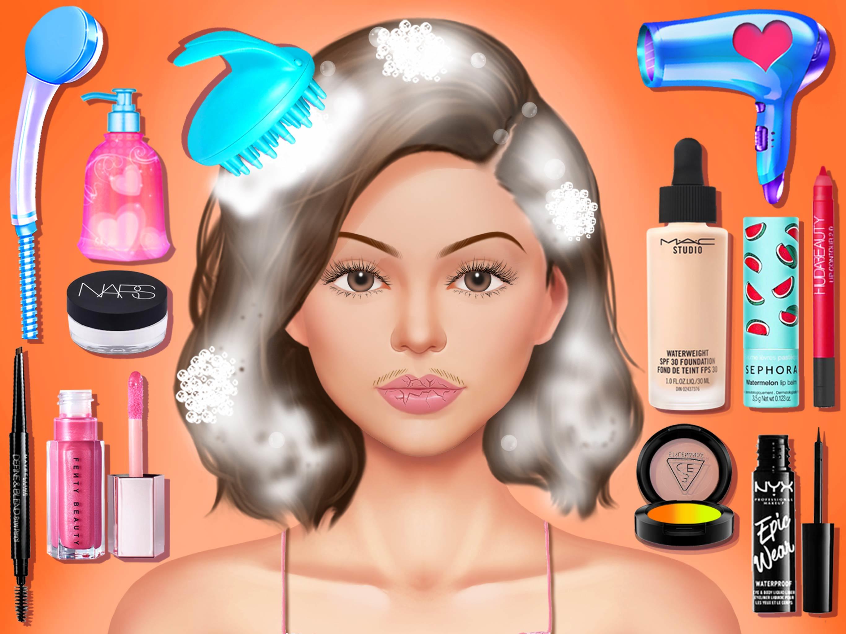 Скриншот игры Makeup Games: Make-Up Master