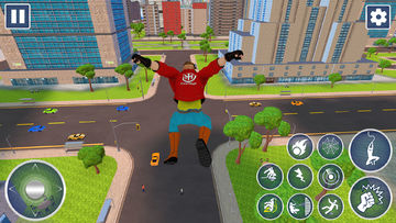 Spider City Battle Fighting 3D Game Screenshot