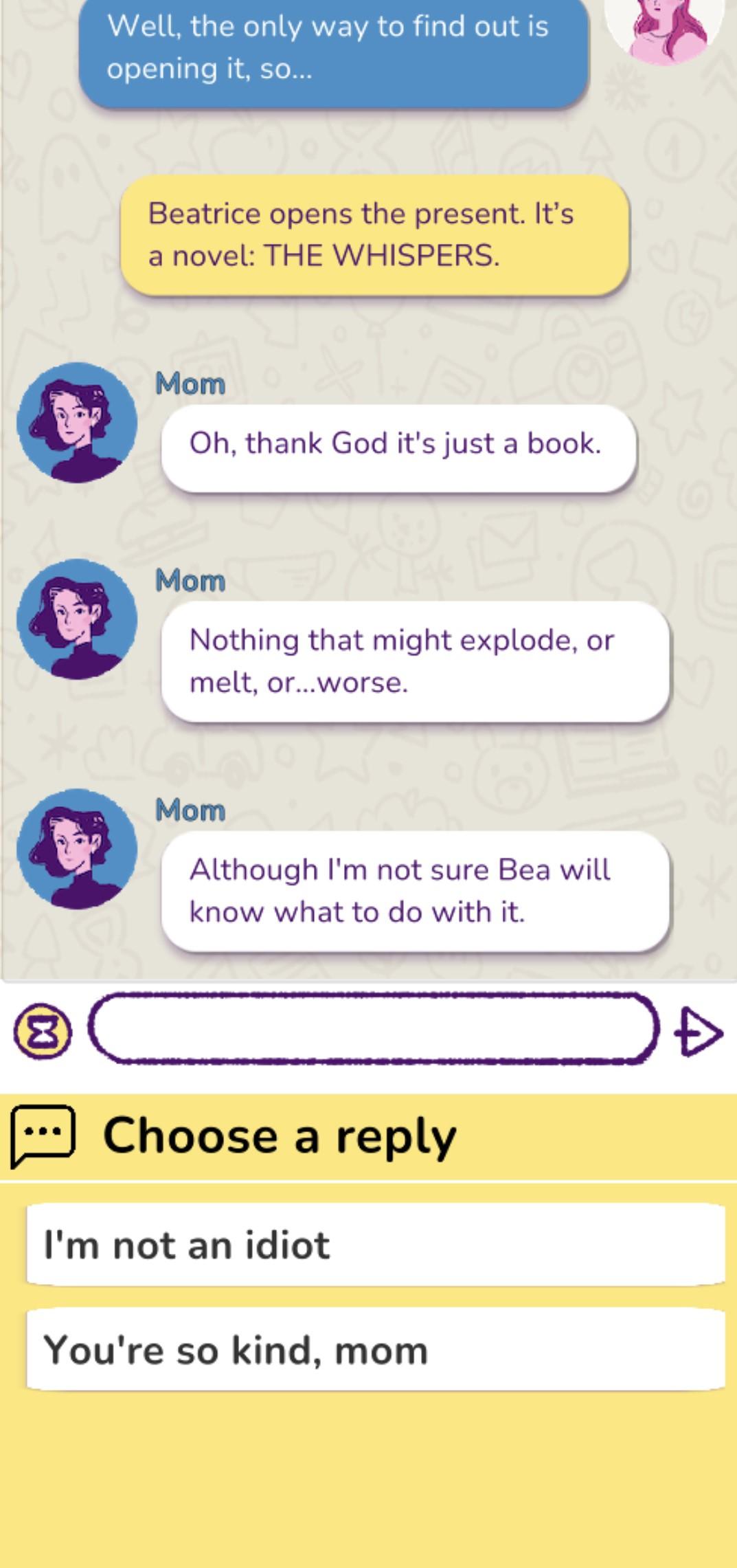 Paths: Beatrice's Adventure Game Screenshot