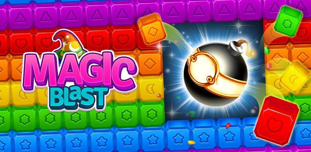 Banner of Magic Blast - Game Puzzle Kubus 
