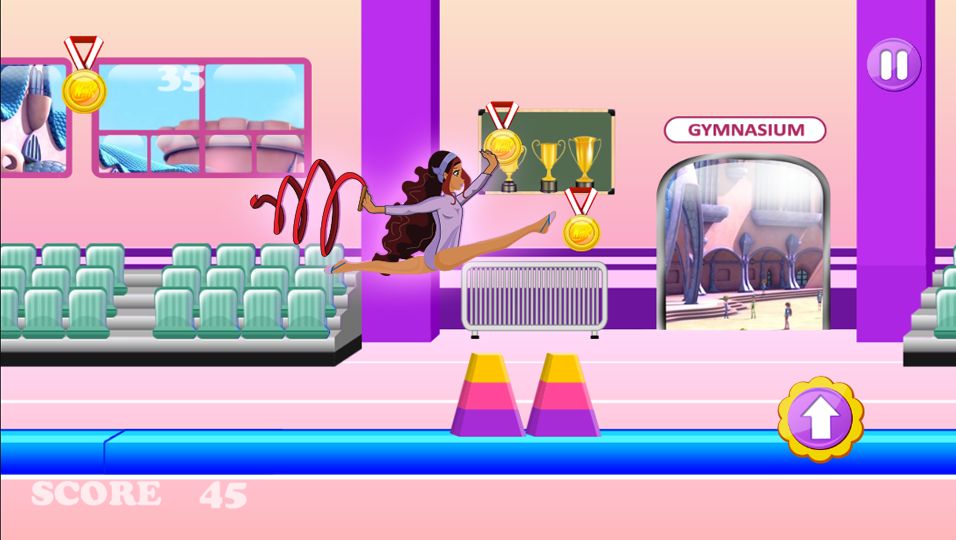 Winx Amazing Princess Gymnastics遊戲截圖