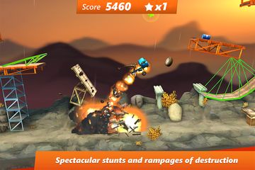 Bridge Constructor Stunts 게임 스크린샷