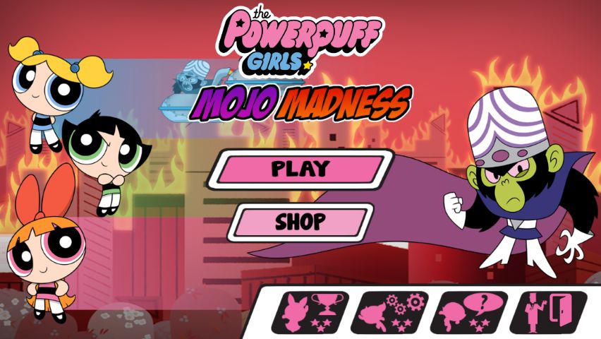 Powerpuff Girls: Mojo Madness 게임 스크린 샷