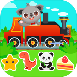 寶寶火車遊戲-拼圖遊戲、塗色遊戲、駕駛遊戲