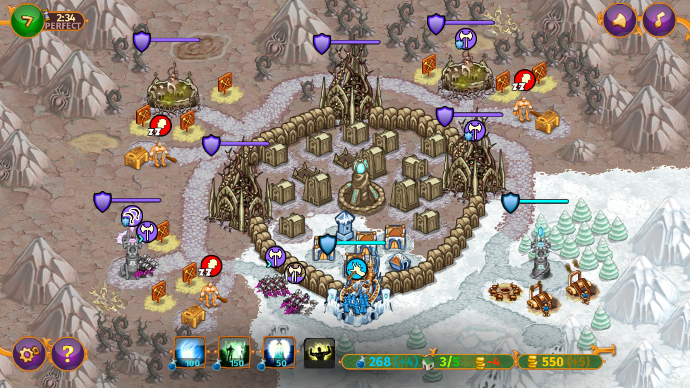 Screenshot of Takeover RTS