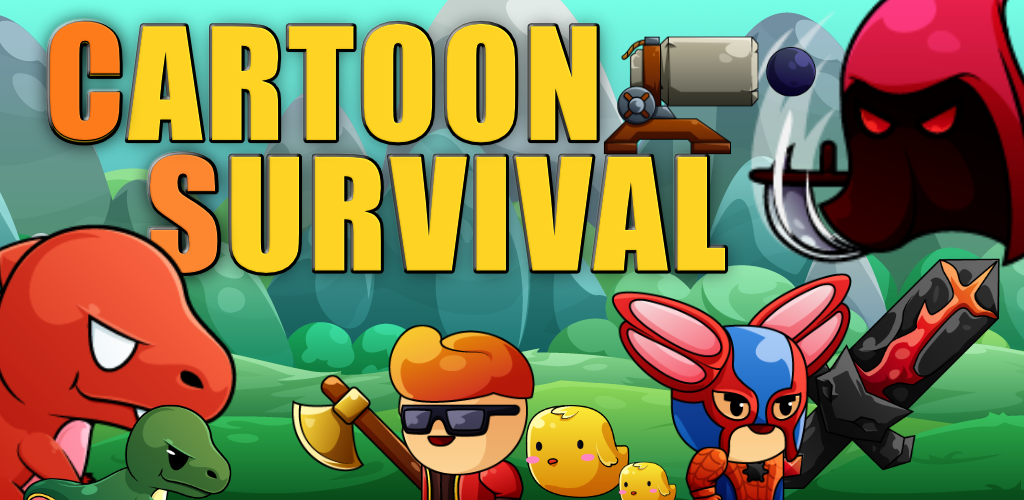 Banner of Super juego de supervivencia de dibujos animados 