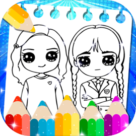 Livros de colorir para meninas adultas versão móvel andróide iOS apk baixar  gratuitamente-TapTap