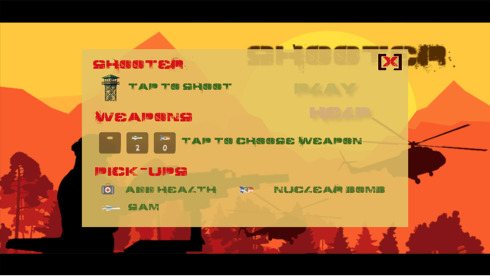 Shooter 2D Game Screenshot