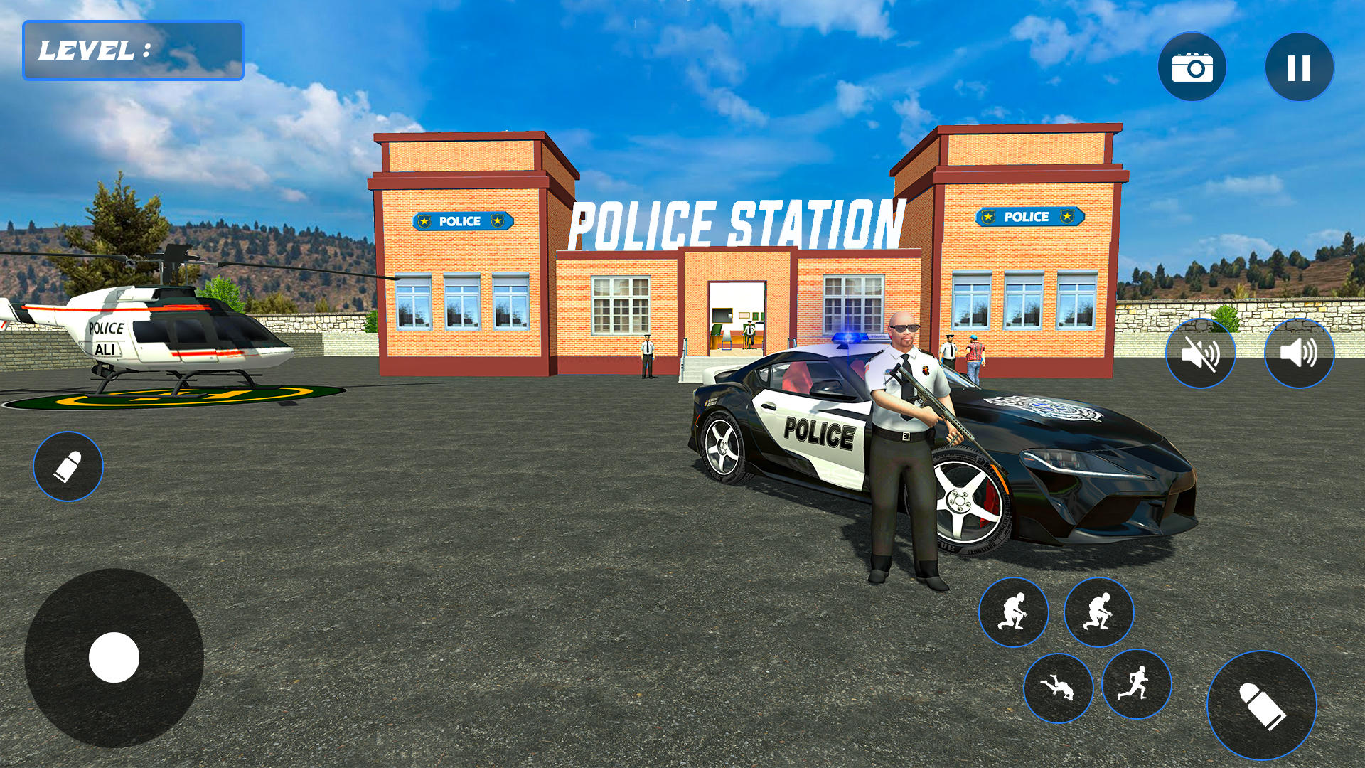 Cuplikan Layar Game Real City Police Cop Simulator