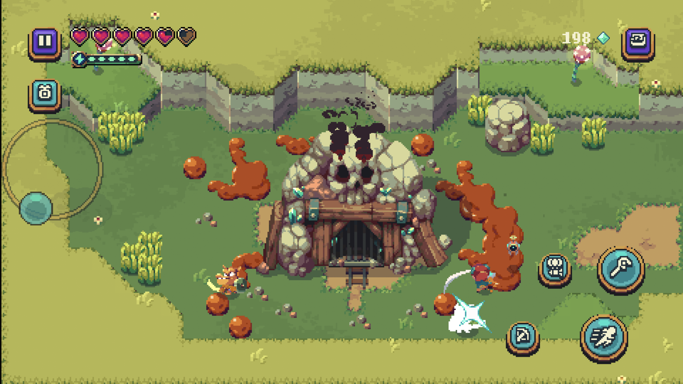 Sparklite Game Screenshot