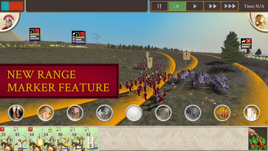 ROME: Total War 게임 스크린 샷