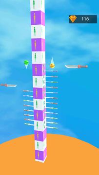 Assasin Training - Knife Game Game Screenshot