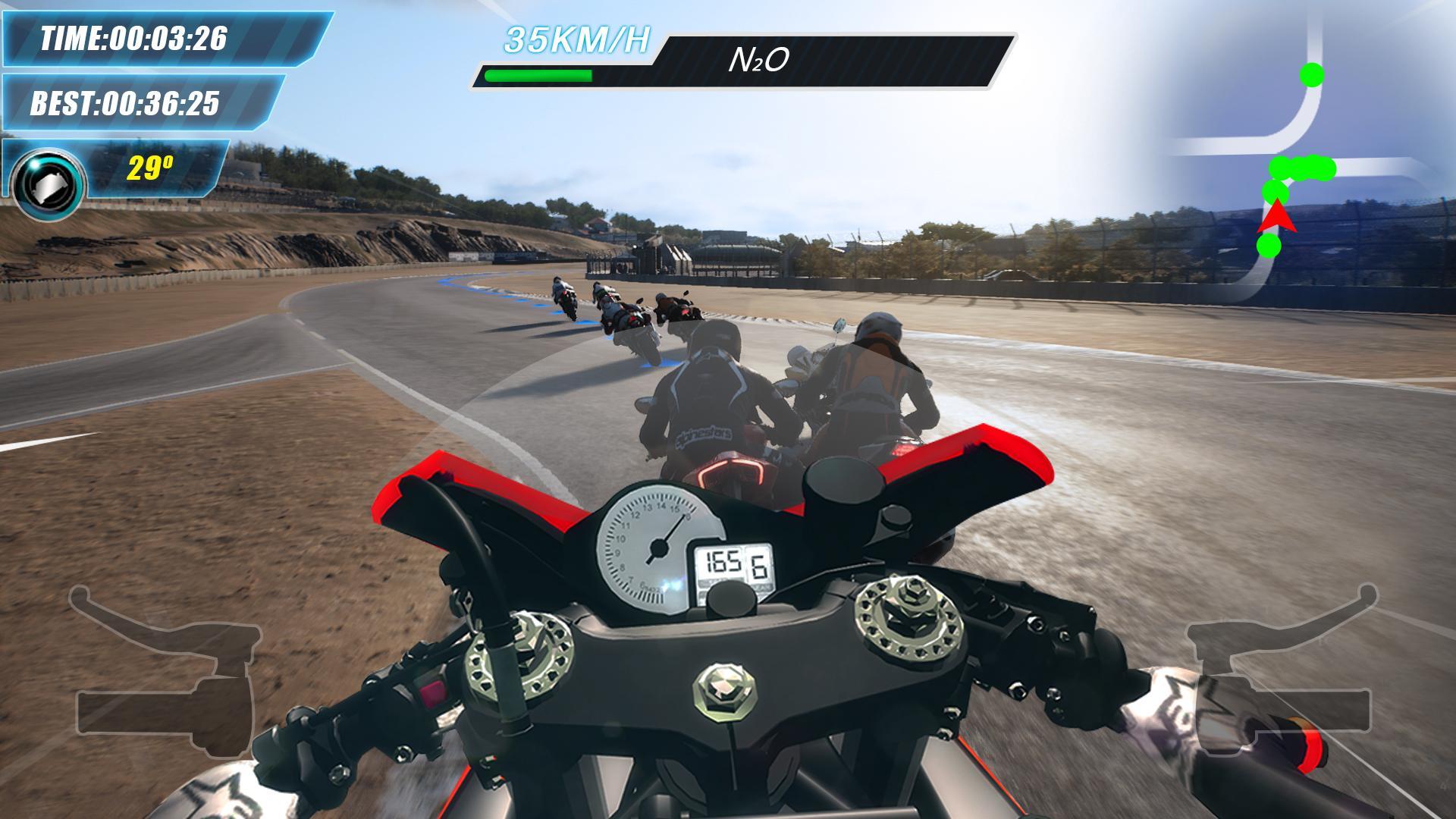 Screenshot 1 of Traffic Speed ​​​​Rider - Game balap moto sungguhan 