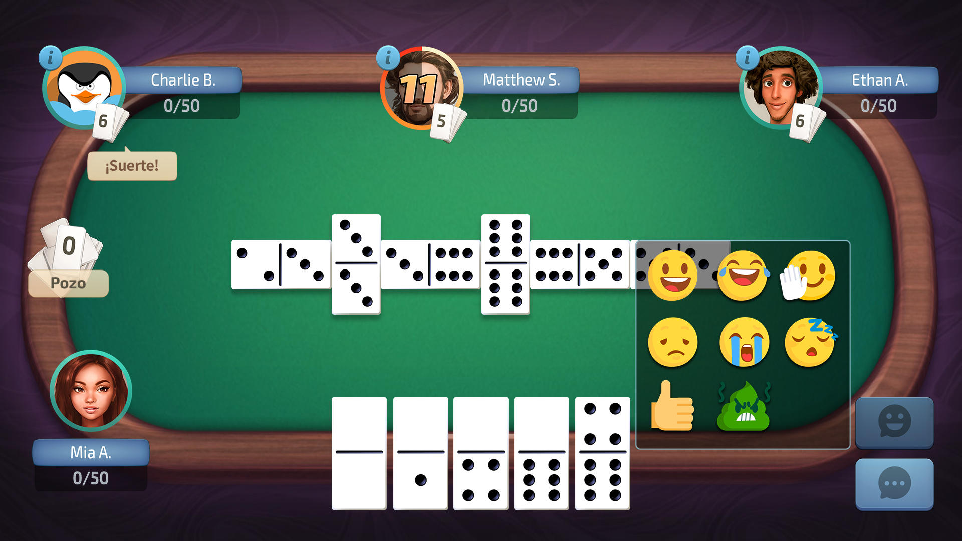 Screenshot 1 of Domino－Clásico Dominó online 3.15.0