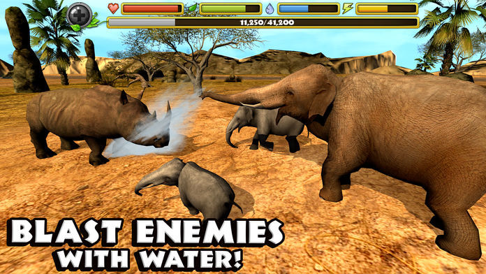 Elephant Simulator 게임 스크린 샷