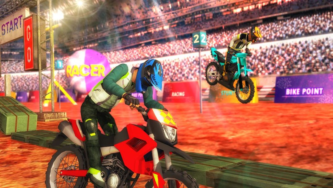 Screenshot of Bike Stunt Racer