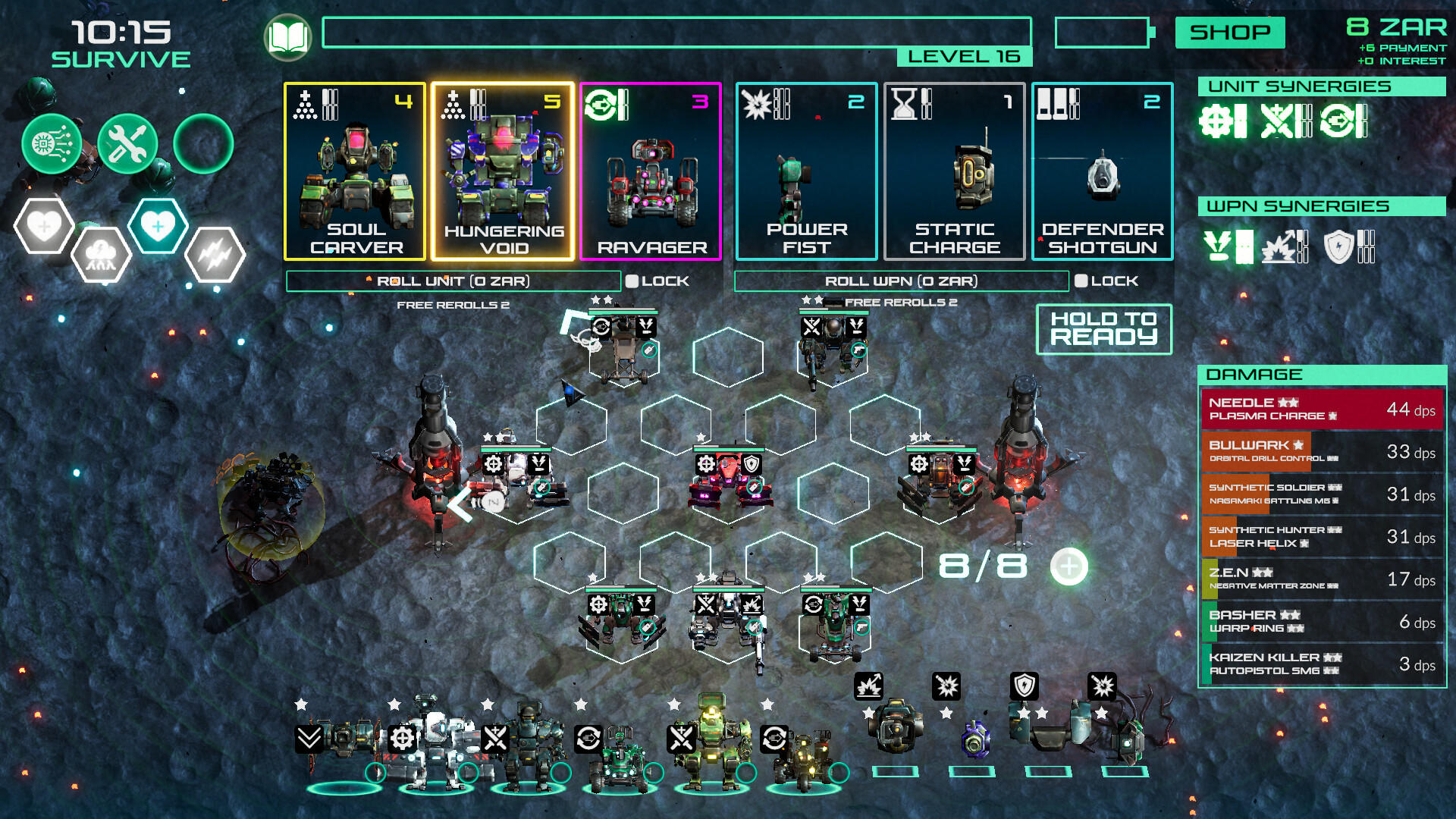 Battle Grid screenshot game