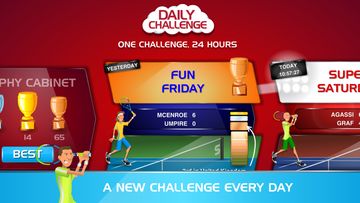 Cuplikan Layar Game Stick Tennis