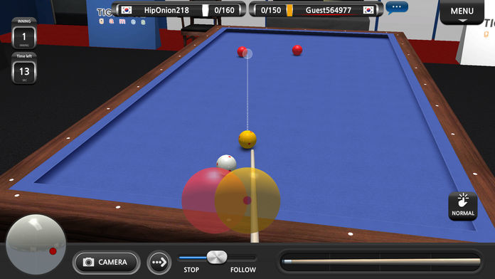 Screenshot of World Championship Billiards