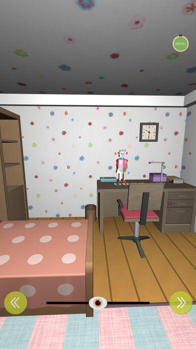 脱出ゲーム かわいい部屋から脱出 Game Screenshot