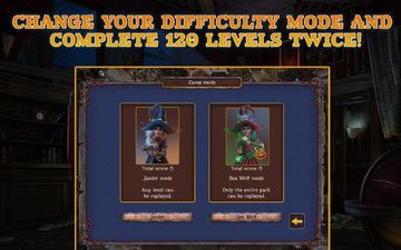 Ảnh chụp màn hình Solitaire Game. Halloween