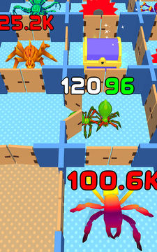 Monster Insect Attack Puzzle Game Screenshot