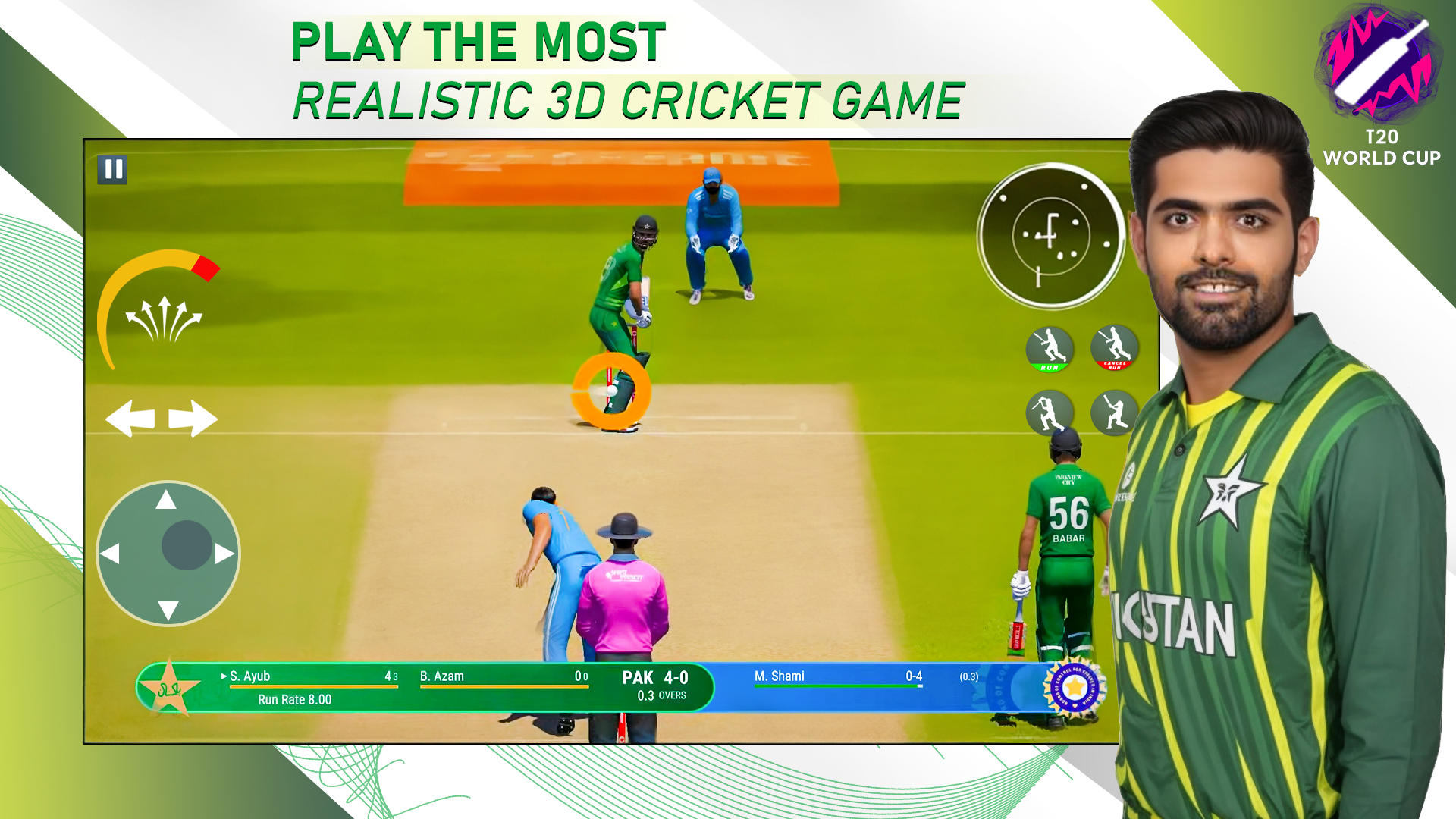 Cricket Game 3D: Bat Ball Game screenshot game