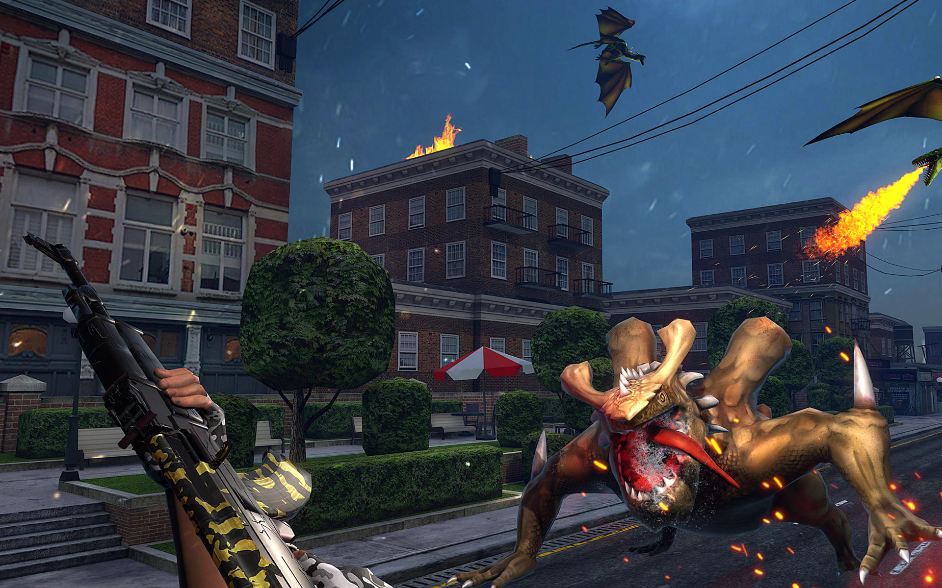 Screenshot of Dragon Adventure City Survival