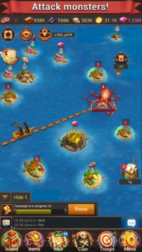 Pirate War: Age of Strike Game Screenshot