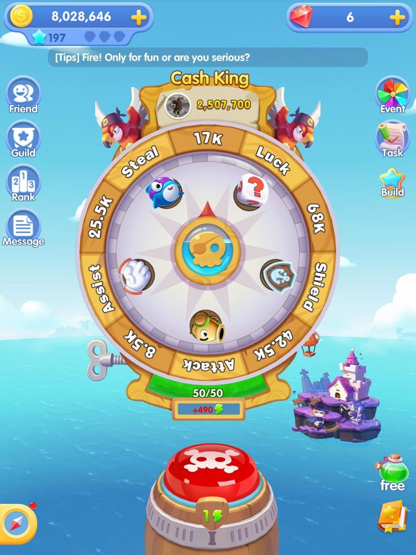 Screenshot of Smash Island-Be the Island Kin