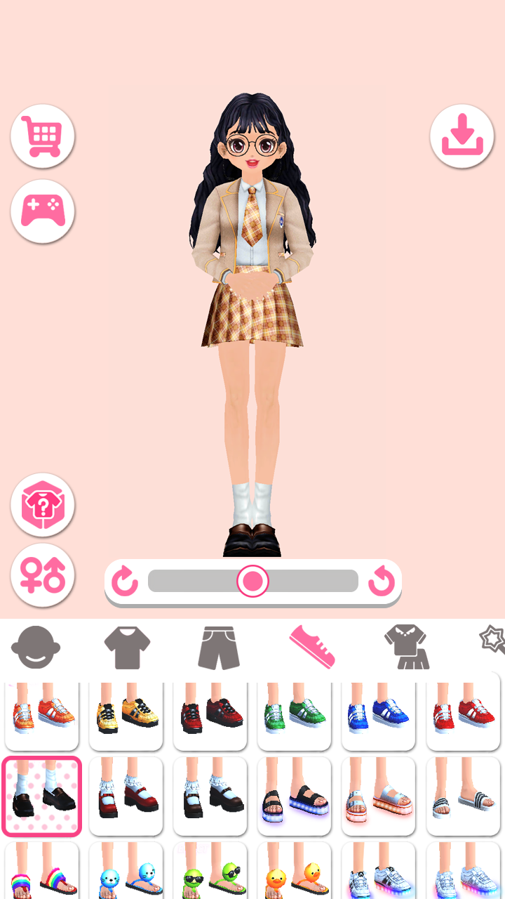 Captura de Tela do Jogo Styledoll Life:3D Avatar maker