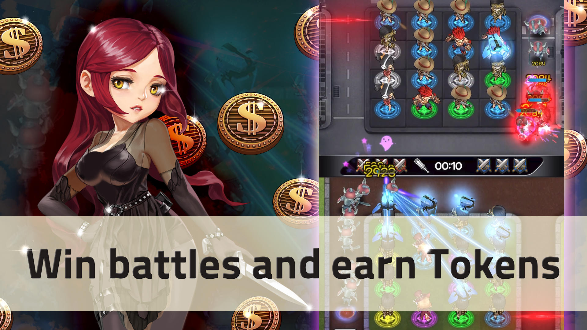 Infinity Party Battle: P2E TD Game Screenshot