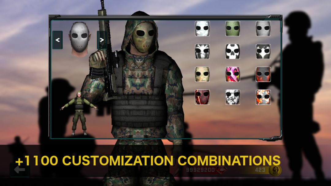 Natural Born Soldier: Epic Multiplayer FPS screenshot game