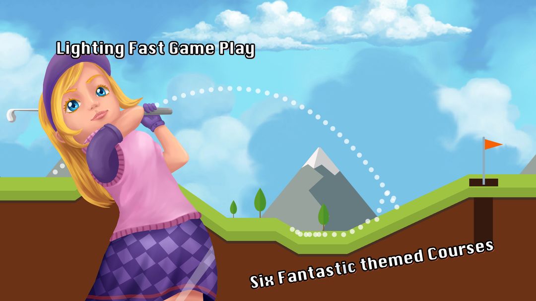 Screenshot of Golf Game One