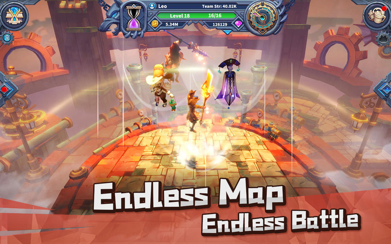 Endless World - Idle RPG 게임 스크린샷