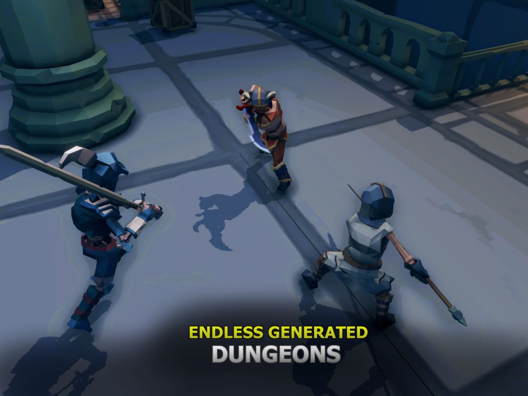 Restless Dungeon -Hack n Slash ภาพหน้าจอเกม