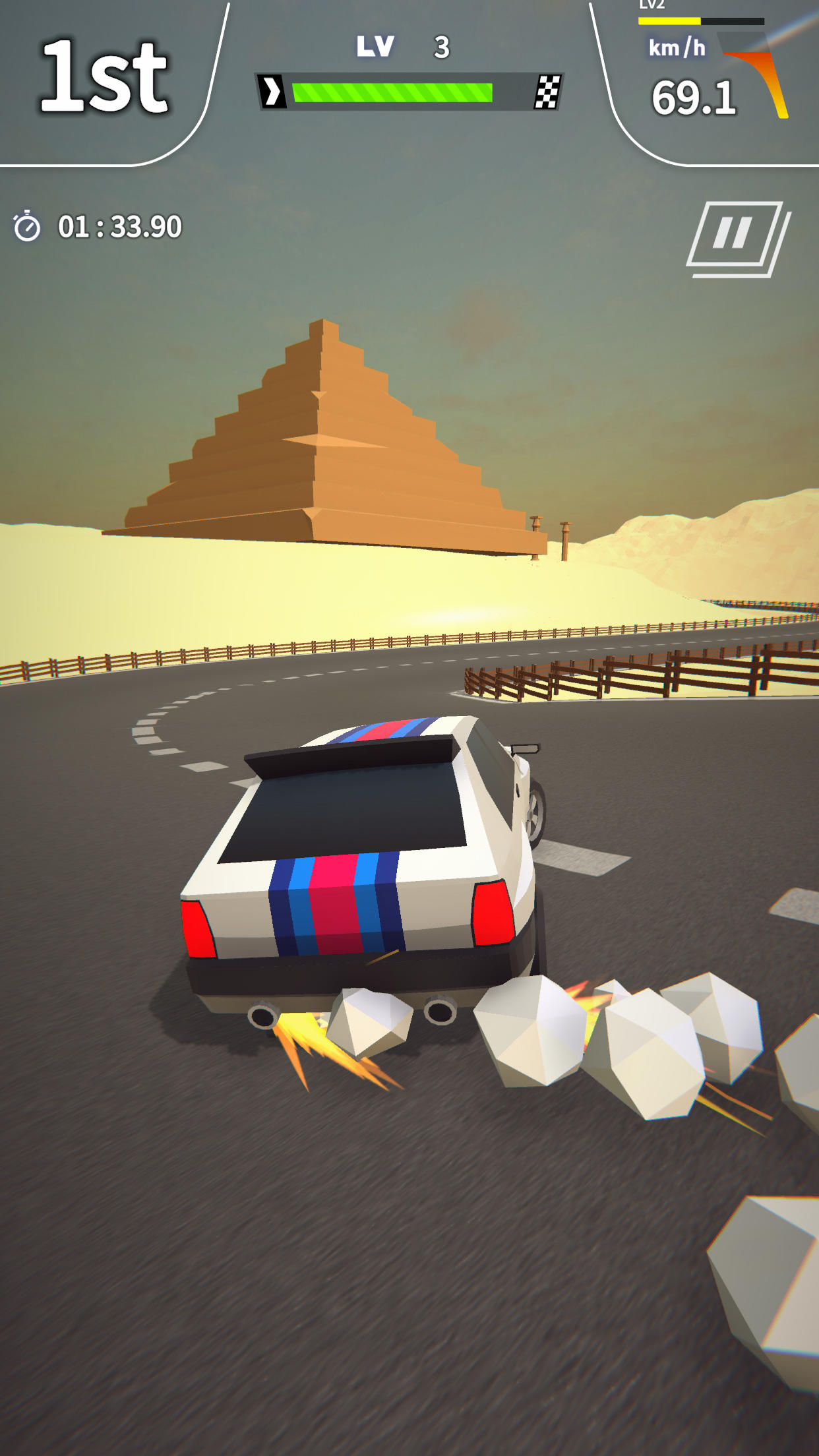 Racing Game Classic : car race ゲームのスクリーンショット