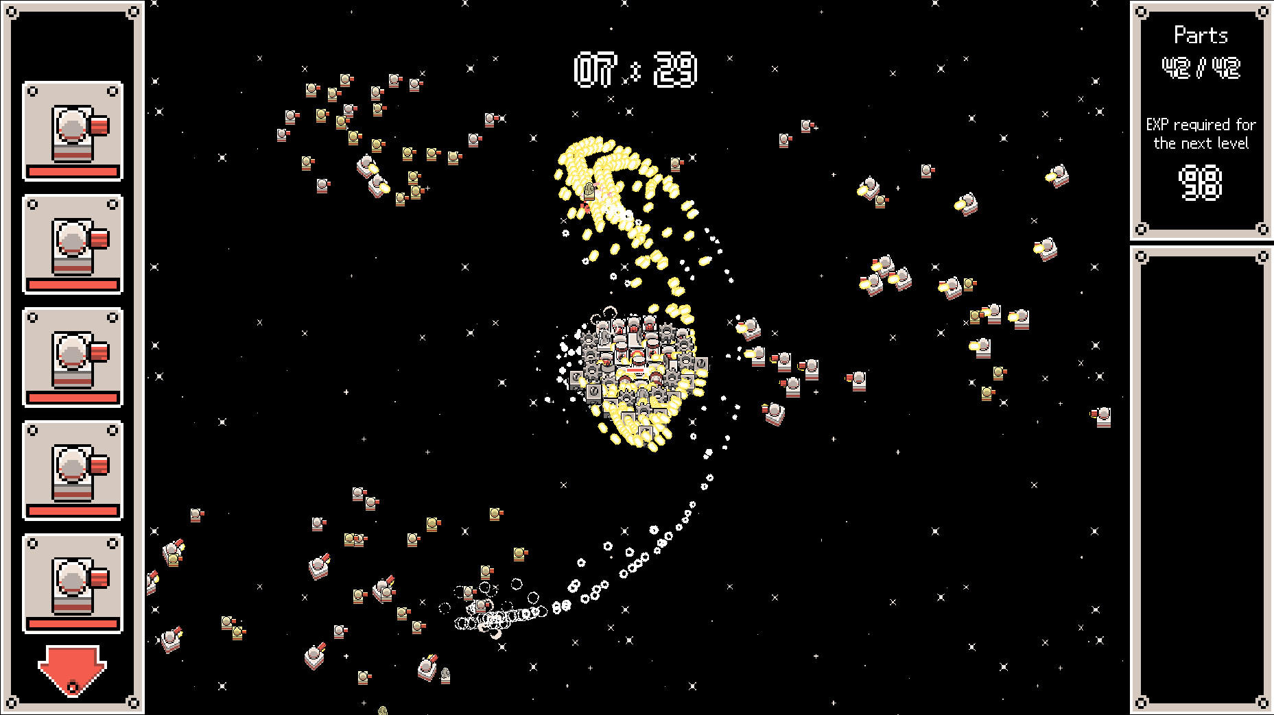 Screenshot of Space Station Defender