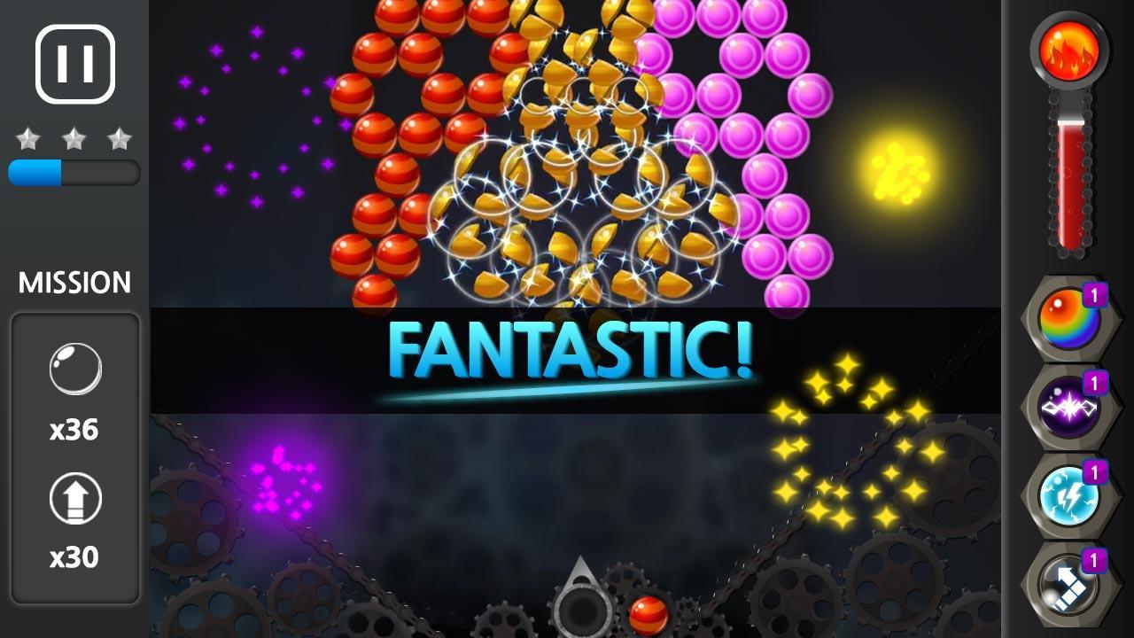 Screenshot of Bubble Shooter Mission