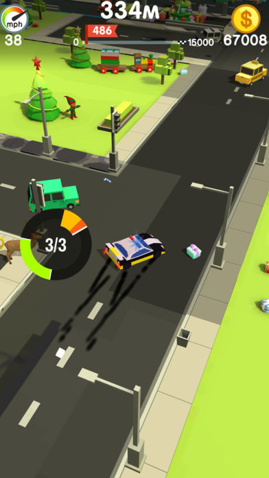 Screenshot of Crashy Cops!