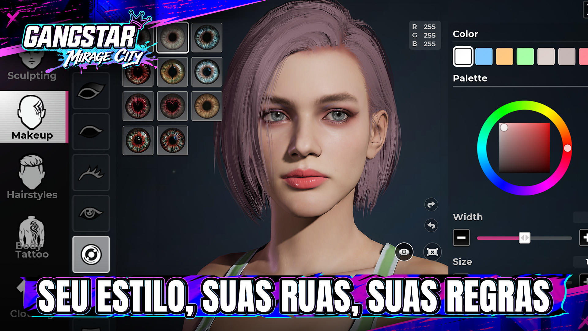 Captura de Tela do Jogo Gangstar Mirage City: Online