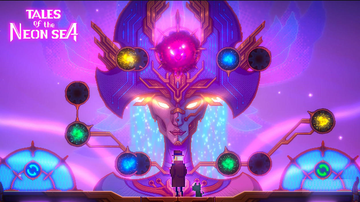 Screenshot of the video of Tales of The Neon Sea