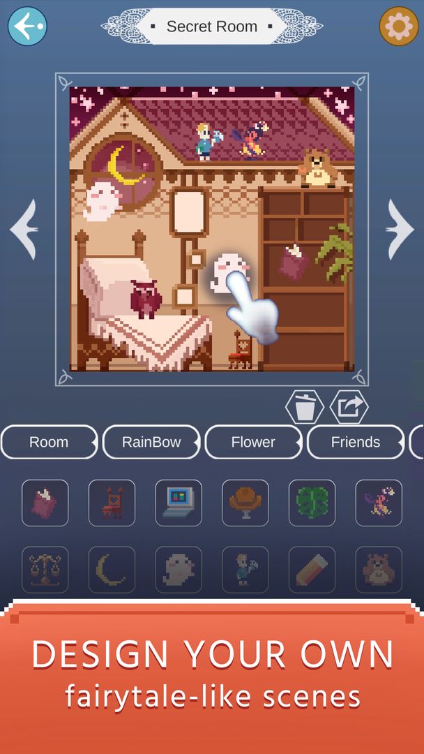 Screenshot of Beyond the Garden - Relax with Nonogram Puzzles