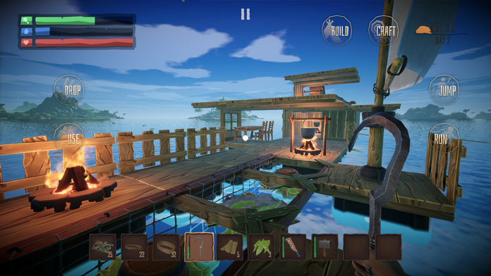 Cuplikan Layar Game Ocean Shark Survival